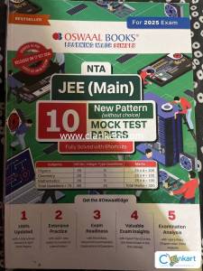 Oswal jee mains mock test papers
