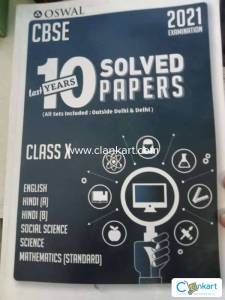 Oswal last 10 years solved papers (2021)