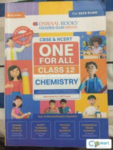 Oswal one for all class 12 chemistry