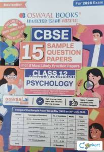 Oswal psychology practice papers book