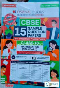 Oswal sample paper Mathematics for class 10