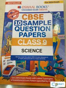 Oswal sample question paper science for class 9