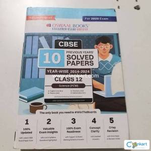 Oswal science cbse 10yrs solved papers class 12