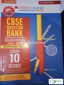 Oswall book science  for class 10 2026 best reference book for boards