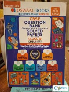 Oswall books cbse question bank class 12 chemistry
