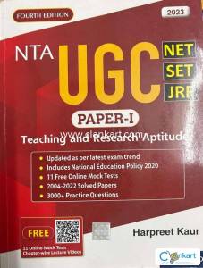 Oxford 2023 NTA UGC - NET, SET, JRF  Paper 1  4th Edition  Includes