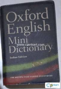 Oxford English mini dictionary ( indian edition)