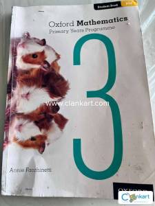 Oxford Mathematics Primary Years Programme  Book 3
