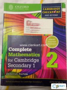 Oxford Mathematics for Cambridge Secondary 1 (Set of 2 Books)  Budget
