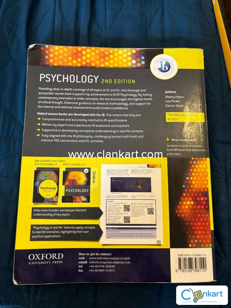 Buy 'Ib Psychology Course Book: Oxford Ib Diploma Programme' Book