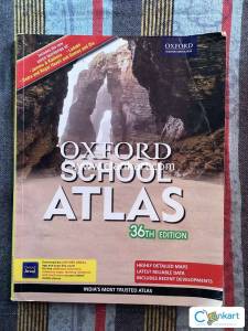 Oxford School Atlas  36th Edition  Included Highly Detailed Maps and