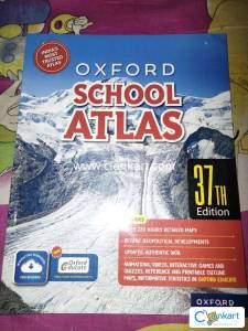 Oxford School Atlas  37th Edition 220+ Easy to Understand Maps
