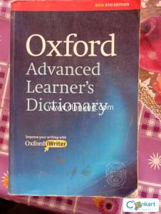 Oxford advanced Learner's Dictionary
