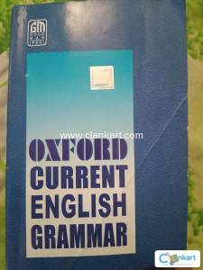 Oxford current English grammar class 9th