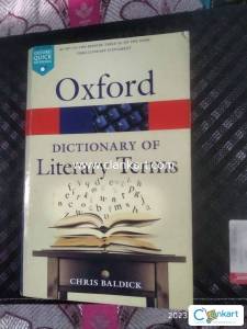 Oxford dictionary of literary terms by Chris baldik