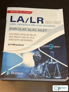PEARSONS AP BHARDWAJ LEGAL AWARENESS AND REASONING FOR CLAT,AILET