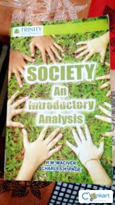 PHILOSOPHY society an introductory analysis BOOK for class 10 to colle