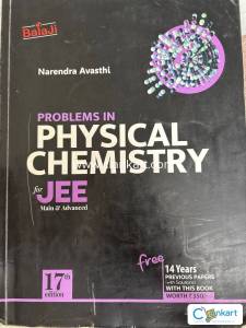 PHYSICAL CHEMISTRY JEE MAINS/ADVANCED N. AVASTHI + SOLUTION BOOK FREE