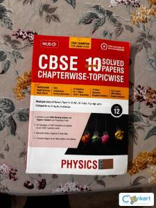 PHYSICS CLASS 12 PAST 10 YEAR CHAPTERWISE PYQs IN V.GOOD CONDN.