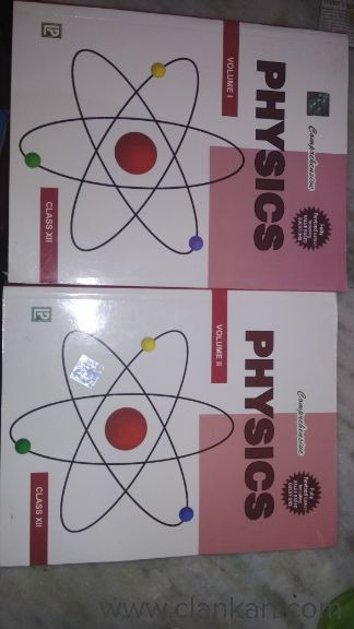 PHYSICS COMPREHENSIVE CLASS 12 VOLUME 1 and 2 NEW Updated