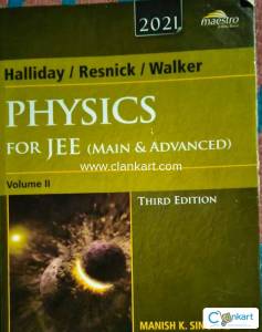 PHYSICS FOR JEE (MAIN & ADVANCED) Halliday / Resnick / Walker
