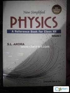 PHYSICS S.L. ARORA CLASS XII VOLUME I &2 + LAB MANUAL