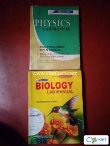 PHYSICS & BIOLOGY LAB MANUAL COMBO FOR CLASS 12 (HSC/VHSC/CBSE)