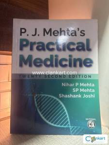 PJ Mehtas practical medicine 22nd edition