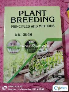 PLANT BREEDING Principles and methods