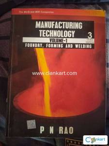 PN Rao Manufacturing Technology Vol 1 3rd Edition