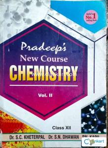 PRADEEP CHEMISTRY CLASS 12TH NEW COURSE VOLUME 1 AND VOLUME 2 COMBO