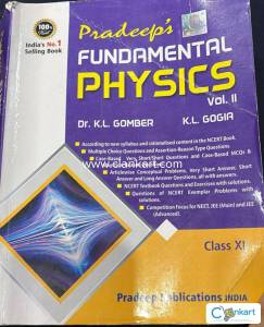 PRADEEP FUNDAMENTAL PHYSICS FOR CLASS 12th