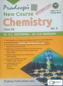 PRADEEP PUBLICATION NEW COURSE CHEMISTRY FOR CLASS 12 VOL2