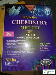 PRADNYA'S OBJECTIVE CHEMISTRY MHT-CET STD.XI-XII 2022-23