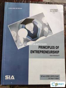 PRINCIPLES OF ENTREPRENEURSHIP