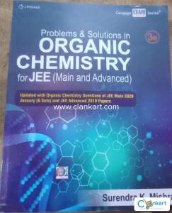 PROBLEMS AND SOLUTIONS IN ORGANIC CHEMISTRY FOR JEE ( MAIN AND ADVANCE