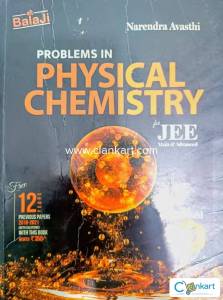PROBLEMS OF PHYSICAL CHEMISTRY NARENDRA AVASTHI JEE MAINS & ADV