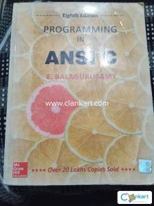 PROGAMMING IN ANSI C