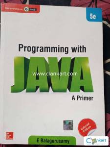 PROGRAMMING WITH JAVA