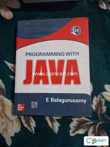 PROGRAMMING WITH JAVA