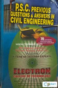 PSC Previous question in Civil Engineering
