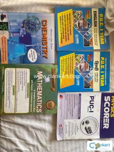 PUC 1 STUDY GUIDES - PHYSICS,CHEMISTRY,MATHS,ENGLISH AND HINDI