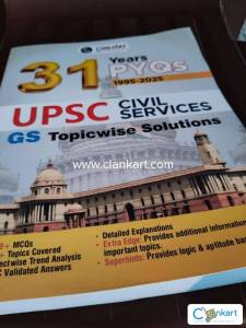 PWONLYIAS UPSC 31 Years PYQs (2025-1995) GS Topicwise Solutions