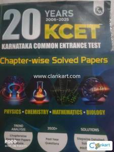 PW 20 Years Karnataka CET Chapterwise Solved Papers