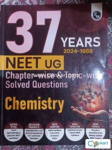 PW 37 years NEET UG chemistry book