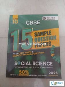 PW CBSE 15 SAMPLE QUESTION PAPER SOCIAL SCIENCE CLASS 10