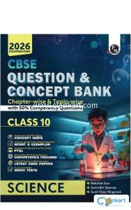 PW CBSE Question & Concept Bank Class 10 Science For 2026 Exam