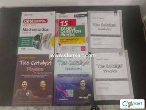 PW Catalyst phy & chem + Arihant Maths SP & QB