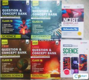 PW Class 10th CBSE Book SET (Math, Eng, Science, S. St etc)