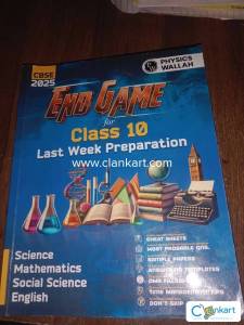 PW ENDGAME CLASS 10